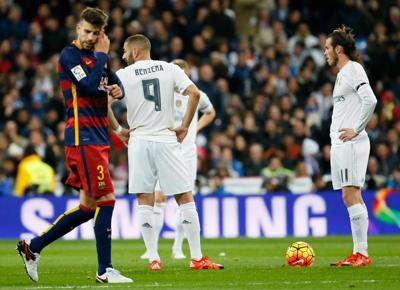real madrid barcellona benzema pique