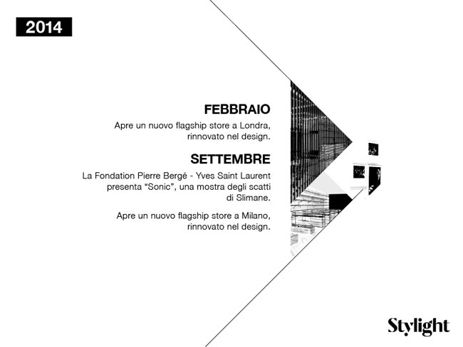 Saint Laurent Hedi Slimane Stylight4