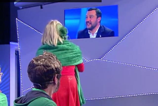 Salvini special guest star a C'è posta per te con Greggio-Iacchetti