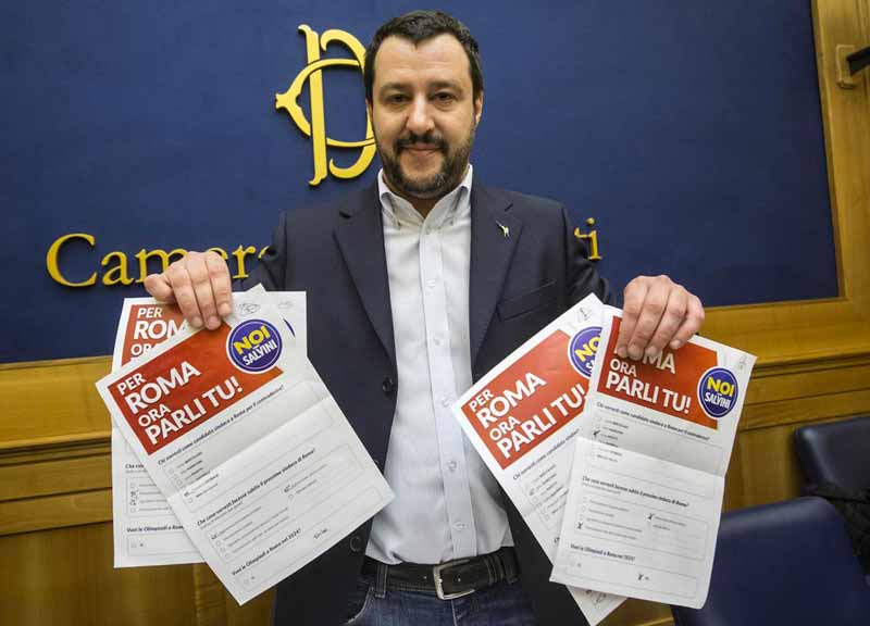 salvini primarie roma