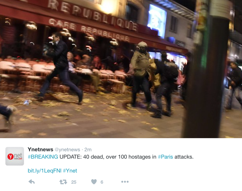 Parigi - Foto Twitter