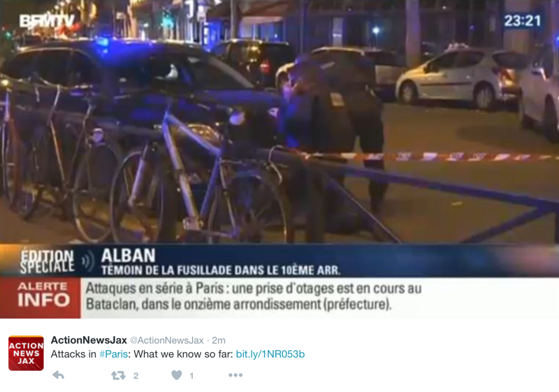 Parigi - Foto Twitter