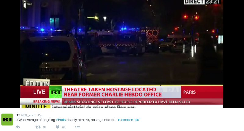 Parigi - Foto Twitter