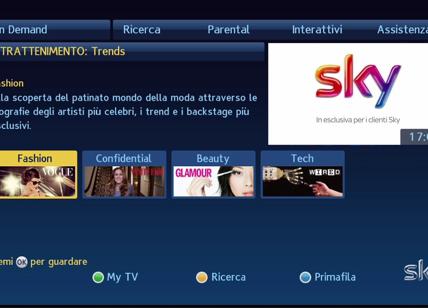 Sky e Condé Nast insieme per la nuova sezione Trends di Sky on demand