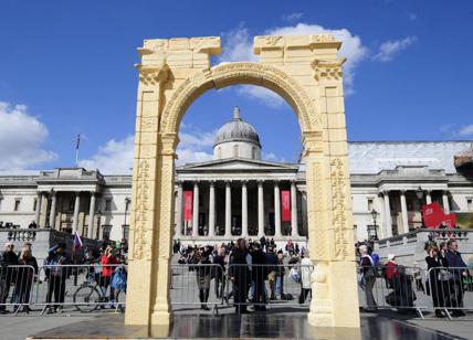Isis, Londra ricostruisce l'arco di Palmira a Trafalgar Square