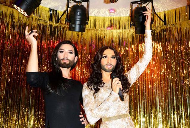 Conchita Wurst, la statua di cera al Madame Tussauds