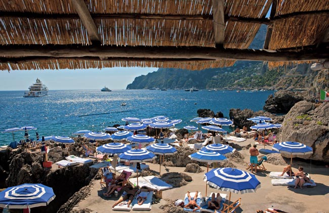 Campania - Spiaggia La Fontelina Campania - Spiaggia La Fontelina