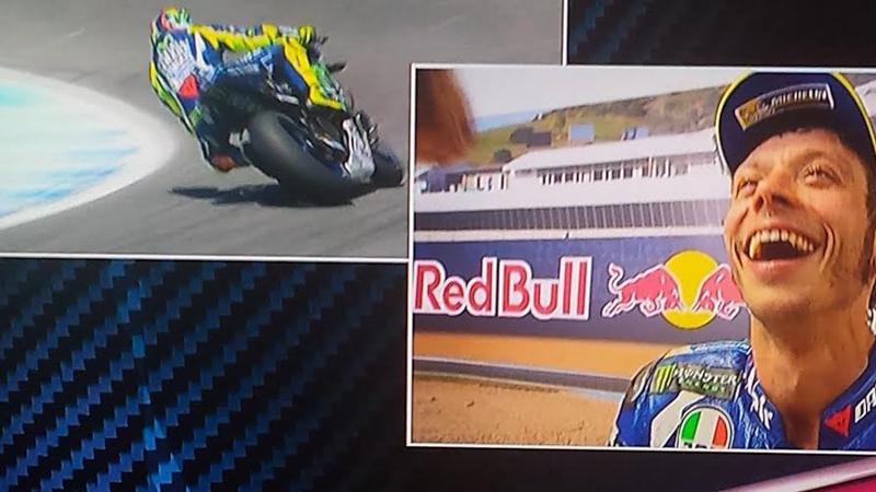 Valentino Rossi: "Goduria a vincere in casa di Lorenzo e Marquez. E sul podio..." Valentino Rossi: "Goduria a vincere in casa di Lorenzo e Marquez. E sul podio..."