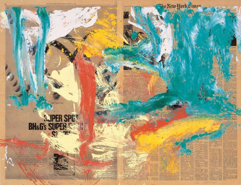 Willem de Kooning, Senza titolo 1970 Willem de Kooning, Senza titolo 1970