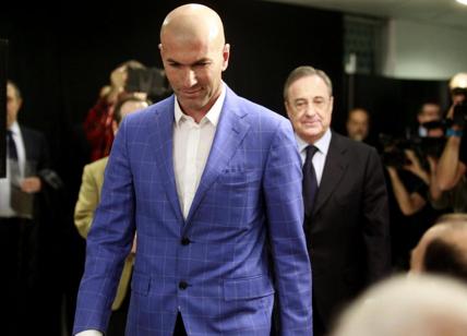 Zidane torna al Real Madrid e va in tackle sulla Juventus