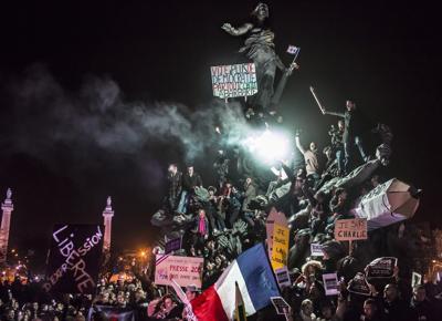 © Corentin Fohlen – March Against Terrorism in Paris