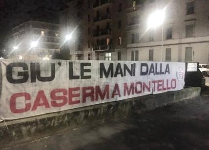Milano: CasaPound contro il centro di accoglienza alla caserma Montello