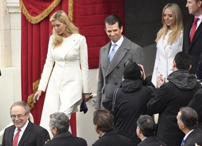 Ivanka Trump, Donald Trump, Jr., Tiffany Trump, and Eric Trump