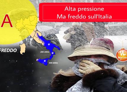 Previsioni meteo/ Capodanno con l’Alta pressione, ma freddo sull’Italia