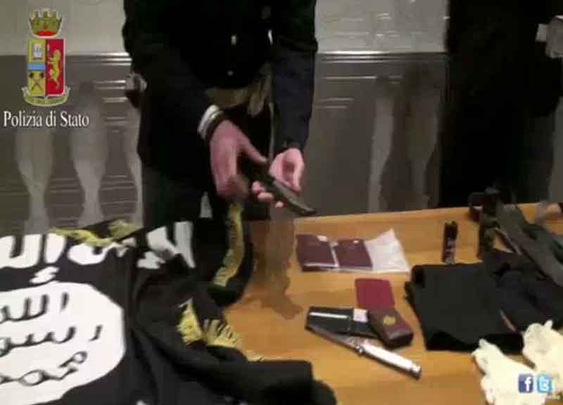 arrestato affiliato isis