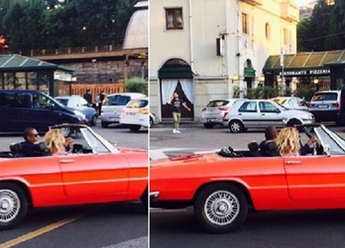 Beyoncé e Jay-Z a Milano (foto: Beyoncé Team Italia) Beyoncé e Jay-Z a Milano (foto: Beyoncé Team Italia)