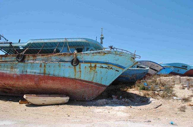 Le barche dei migranti che sbarcano in Sicilia