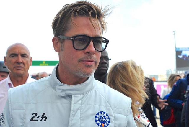 Brad Pitt alla 24 Ore di Le Mans
