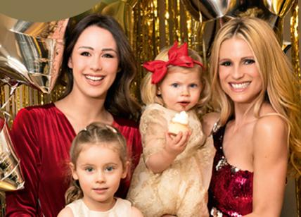 Michelle Hunziker con le sue tre figlie: "Il 2017 è l'anno delle donne"