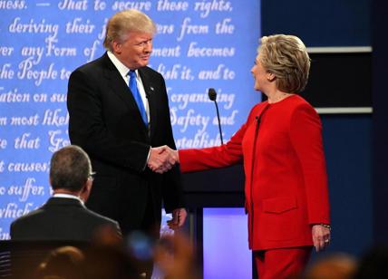 Match-rissa tra Trump e Clinton: pareggio tra insulti e partita apertissima
