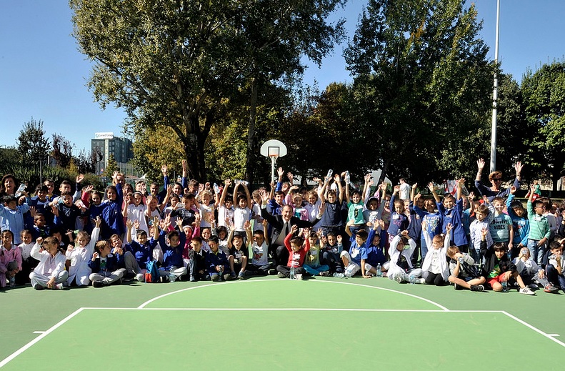 L'inaugurazione del playground Coca-Cola a Milano
