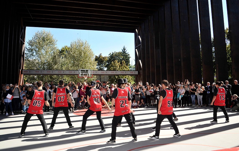 L'inaugurazione del playground Coca-Cola a Milano