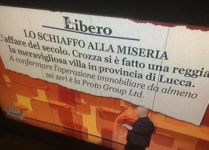 Crozza e la villa? Lui impugna il bazooka. Ma non ha visto il video di Affari