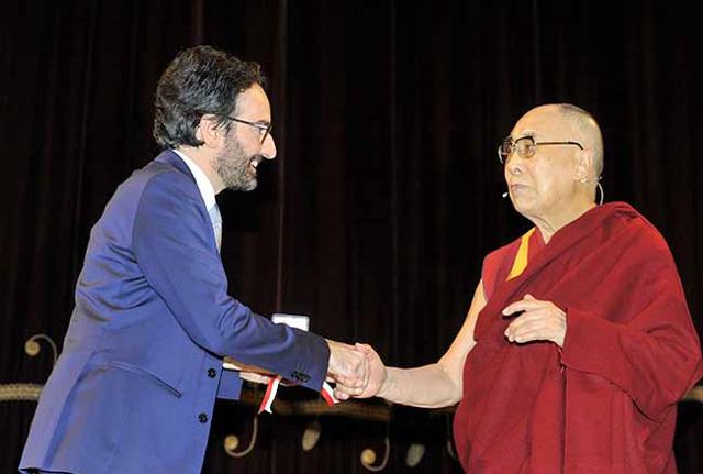 Il Dalai Lama a Milano