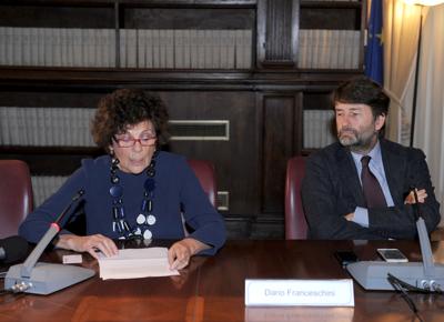 Domenica Primerano e Dario Franceschini