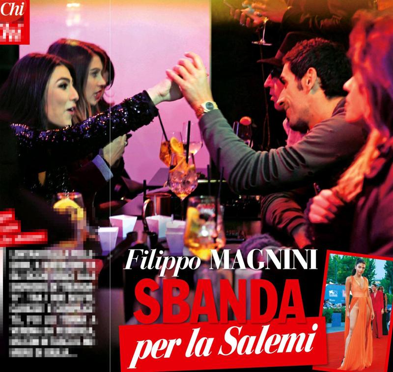 Filippo Magnini Giulia Salemi foto Chi