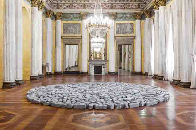 Richard Long, Valle Pelice Stne Circle, 1989 Richard Long, Valle Pelice Stne Circle, 1989
