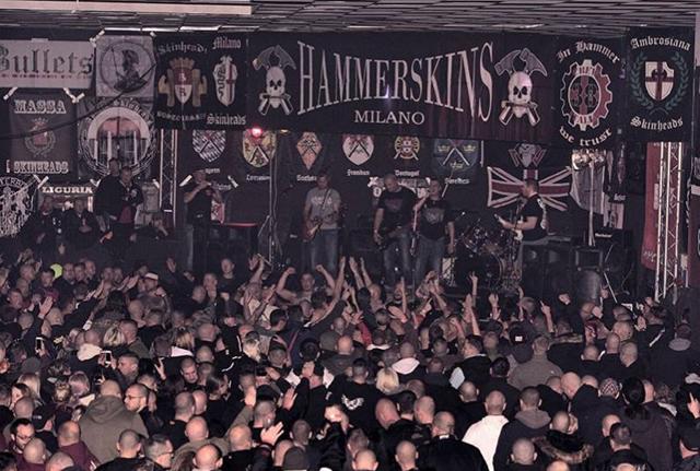 Hammerfest (foto dalla pagina facebook Skinhouse Milano) Hammerfest (foto dalla pagina facebook Skinhouse Milano)