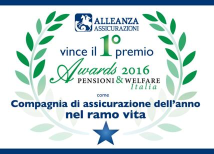 Alleanza Assicurazioni, premio al Pensioni & Welfare Italia Awards 2016