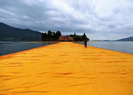 "Floating Piers", l'arancione di Christo sul Lago d'Iseo. FOTO e VIDEO