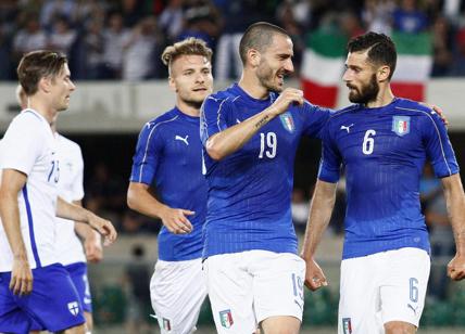 Albania-Italia 0-1, Candreva gol nel nulla. PLAYOFF, le possibili avversarie