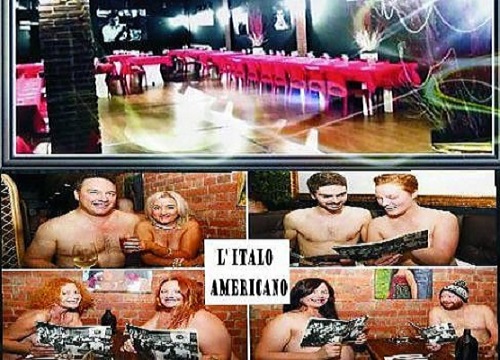 Italo Americano: cene nudiste nel Milanese Italo Americano: cene nudiste nel Milanese