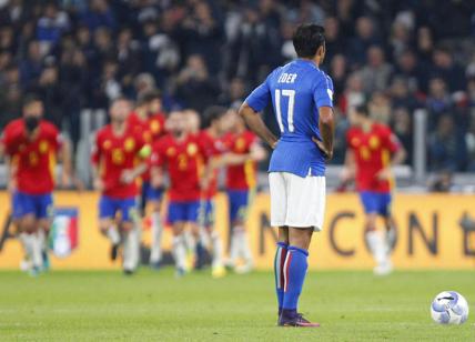 Italia-Spagna 1-1: papera di Buffon, pareggia De Rossi su rigore