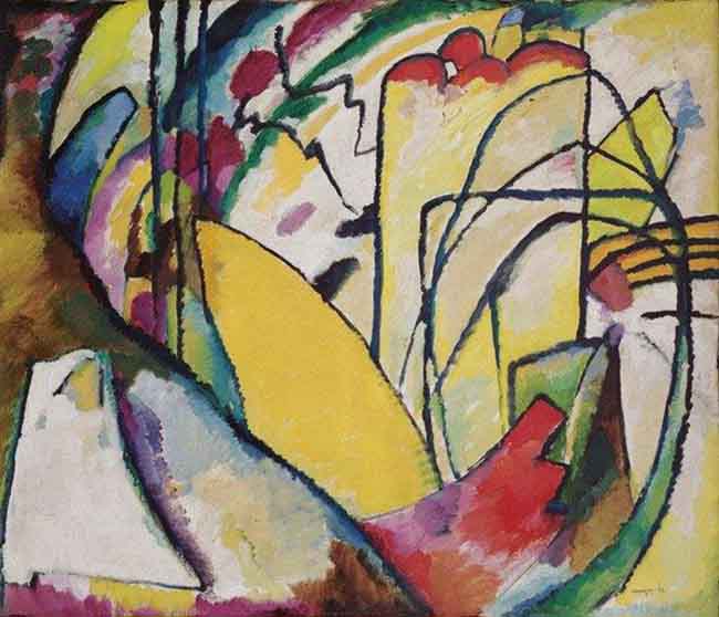 Wassily Kandinsky - Improvisation10, 1910 - Fondation Beyeler, RiehenBasel - Foto © Peter Schibli Basel Wassily Kandinsky - Improvisation10, 1910 - Fondation Beyeler, RiehenBasel - Foto © Peter Schibli Basel