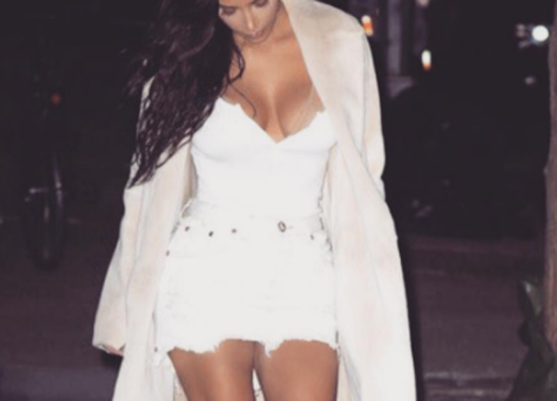 kim kardashian slip 0