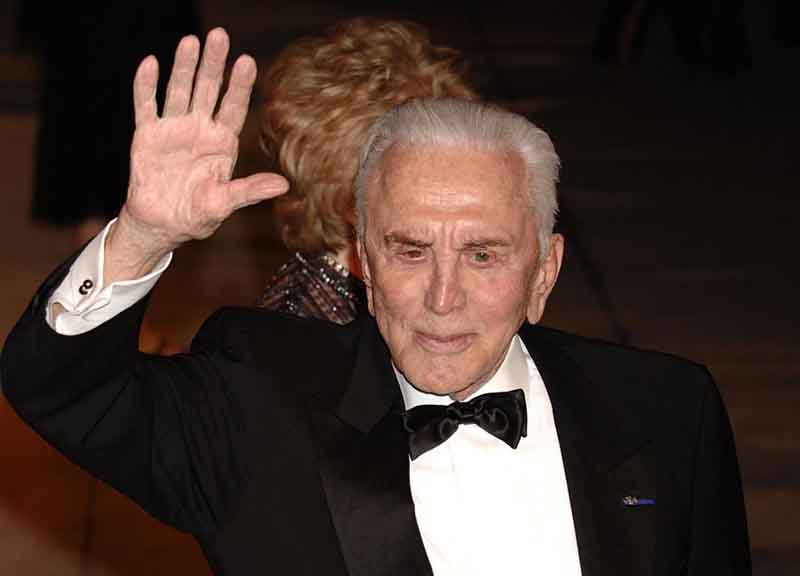 kirk douglas compleanno ape