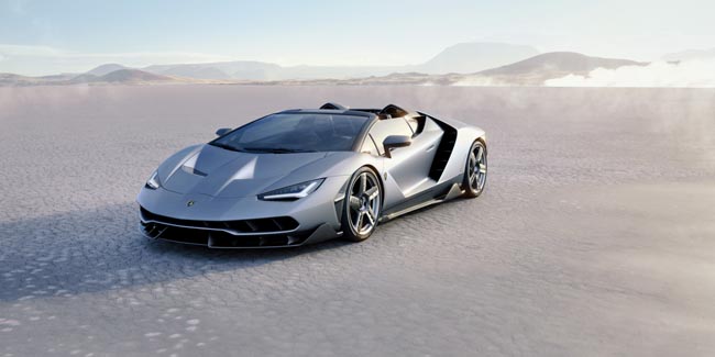 Lamborghini presenta la nuova Centenario Roadster, prezzo 2 milioni di euro