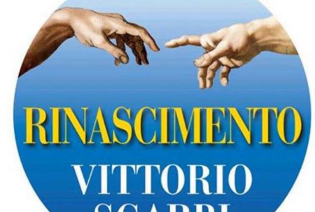 Esclusiva Affari: il logo di Rinascimento, nuovo partito di Vittorio Sgarbi