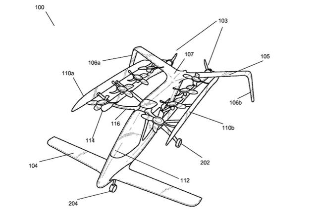 La macchina volante di Google