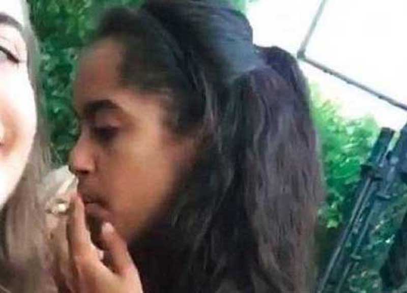 malia obama fuma ape