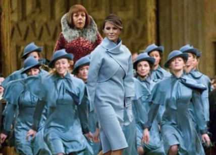 Melania Trump è già viral. Su Twitter gli hashtag #FreeMelania e #SadMelania Melania Trump è già viral. Su Twitter gli hashtag #FreeMelania e #SadMelania