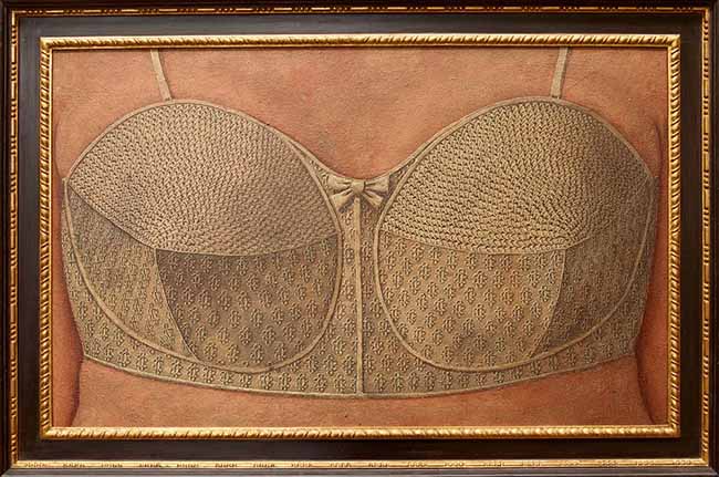 domenico gnoli, reggiseno, 1964 domenico gnoli, reggiseno, 1964
