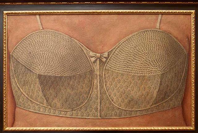 domenico gnoli, reggiseno, 1964 domenico gnoli, reggiseno, 1964