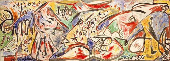 Pollock, The Water Bull - 1946, Stedelijk Museum Pollock, The Water Bull - 1946, Stedelijk Museum