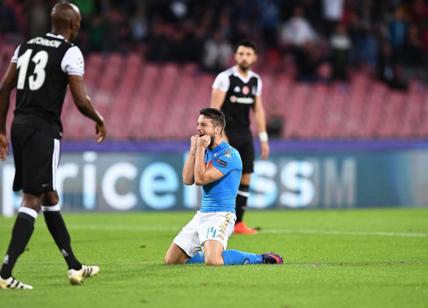 Champions League, disastro Napoli: 2-3 col Besiktas. Terzo ko consecutivo
