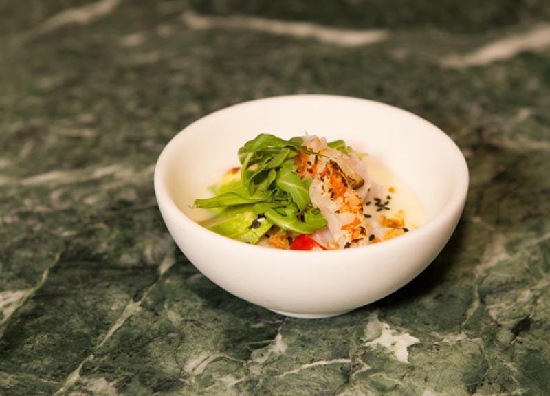 Park Hyatt Milan Mio Bar Shrimp